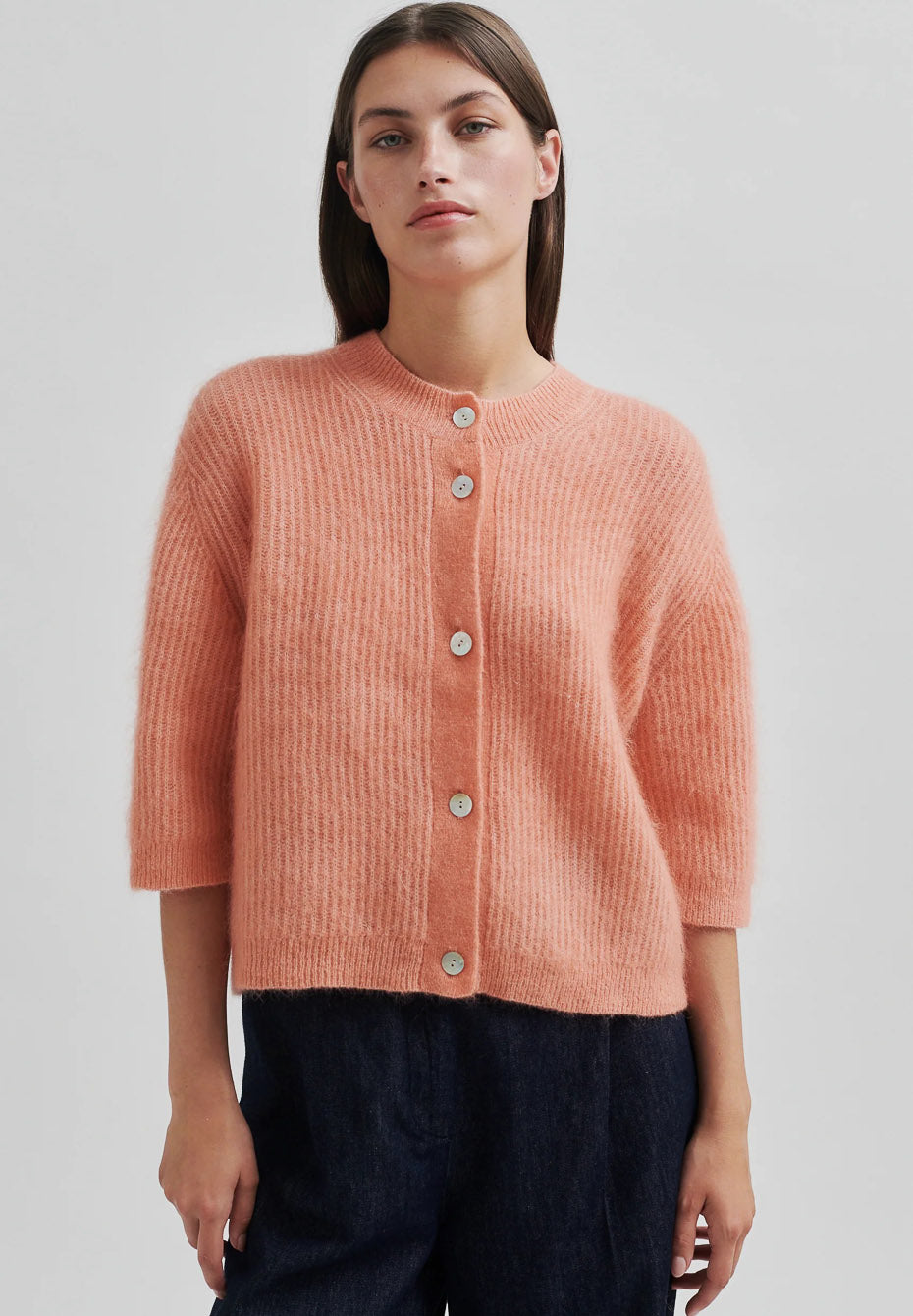 Andrea Button Front Cardigan