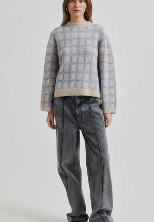 Lugano Check Knit