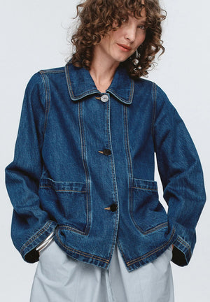 Cropped Pea Jacket